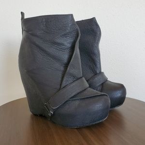 Foldover Wedge Boot